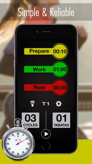 Tabata Timer Pro - WOD Timer(圖1)-速報App