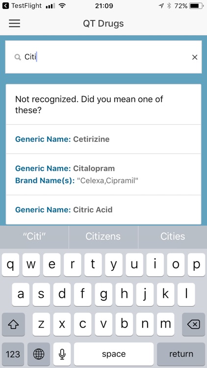 CredibleMeds Mobile screenshot-3