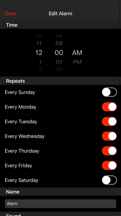 Minapps Alarm Clock