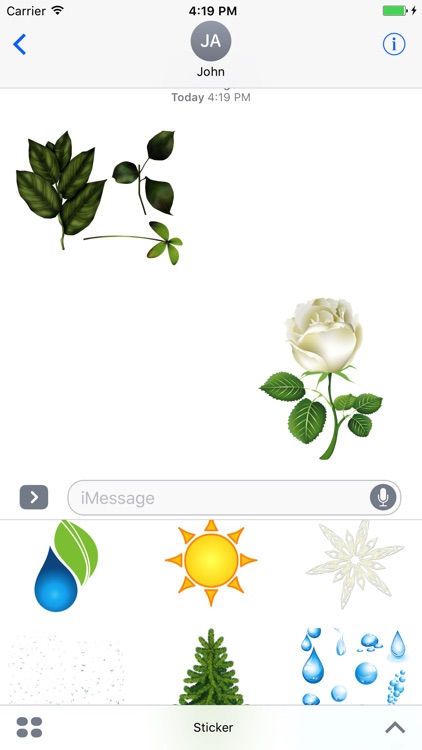 Best Nature In Colors iMessage