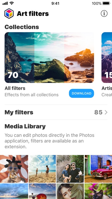 Art filters Screenshots