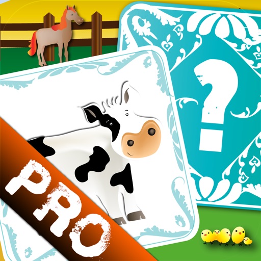Farm Animal Pairs Game PRO