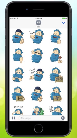 Blue Beard Stickers(圖1)-速報App