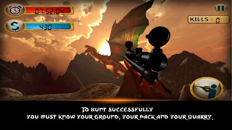 Dragon Hunter 3D - Sniper screenshot-3