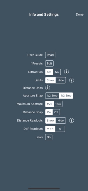 TrueDoF-Pro DoF Calculator(圖6)-速報App