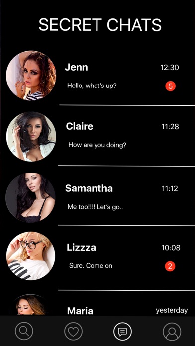 Secret Chat: Hookup Dating App screenshot 2