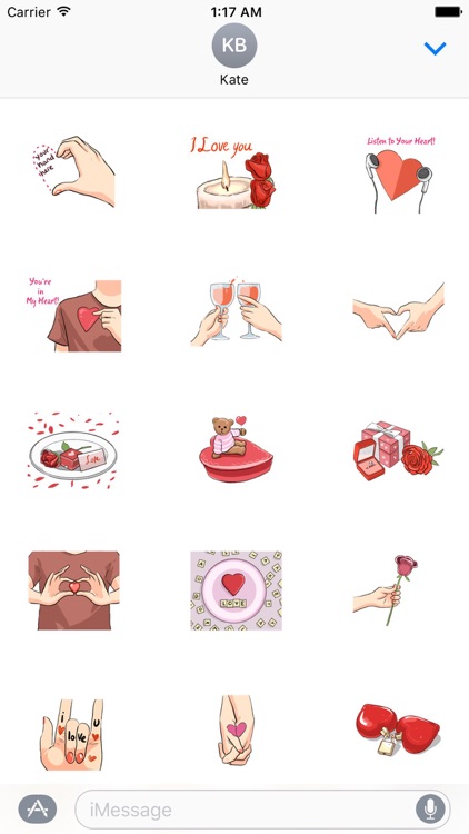 LoveMoji - Signs of Love Sticker