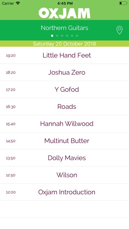 Oxjam Leeds Takeover programme