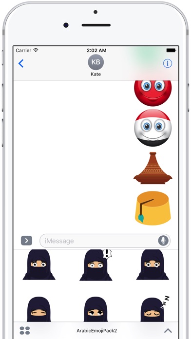 Arabic Emoji Stickers Pack 2 screenshot 2