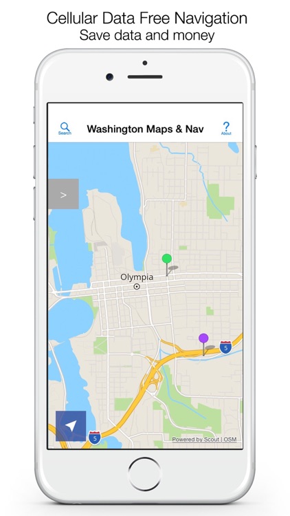 Washington Offline Maps screenshot-0