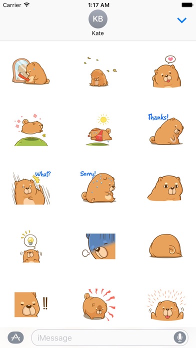 Chow Chow Dog Emoji Sticker screenshot 2