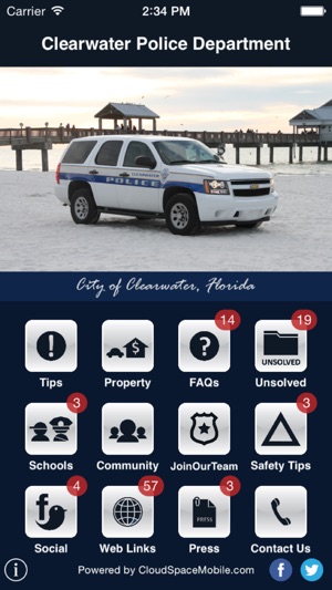 Clearwater Police Department(圖1)-速報App