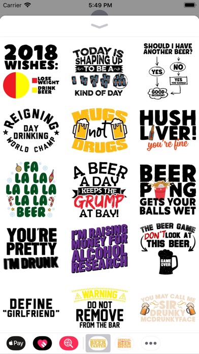 Funny Beer Stickers screenshot 3