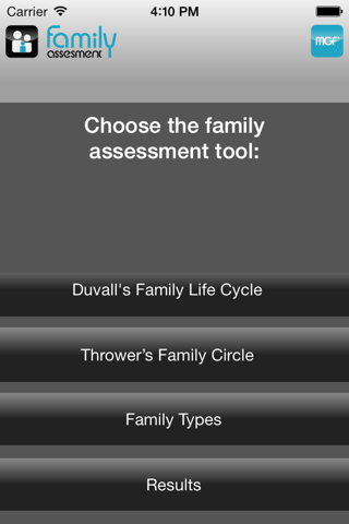 Family Assessment screenshot 2