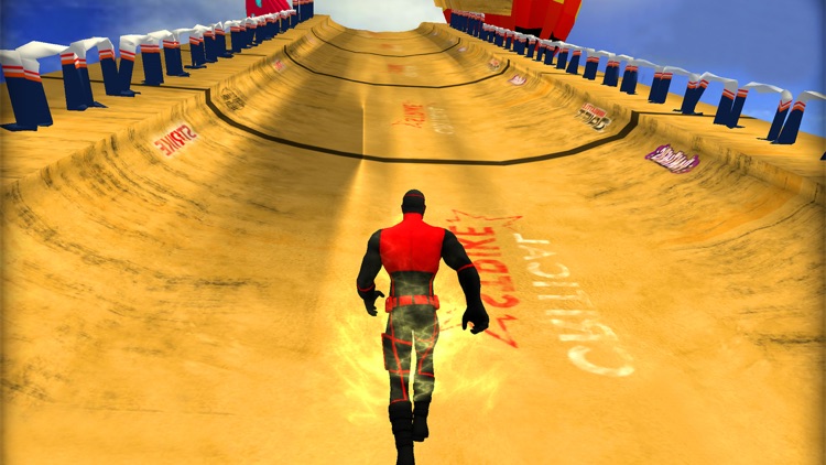 Super Speed Hero Mega Ramp