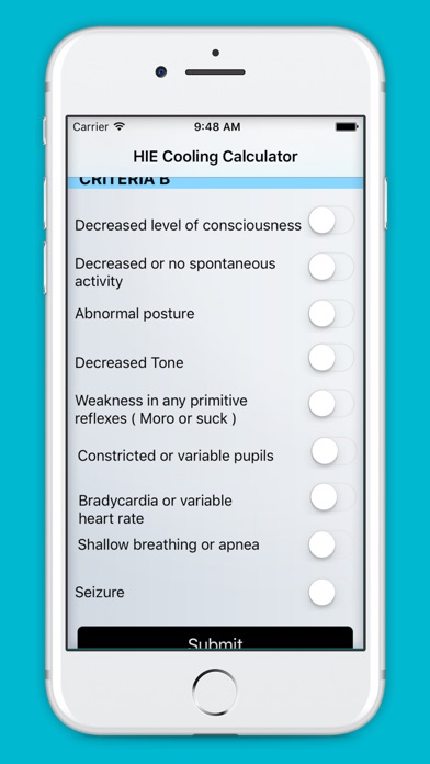 HIE Calculator screenshot 2