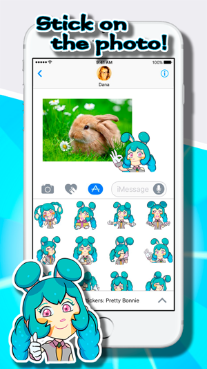 Love Stickers: Pretty Bonnie(圖4)-速報App