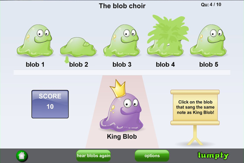 Blob Chorus Ear Training screenshot 2