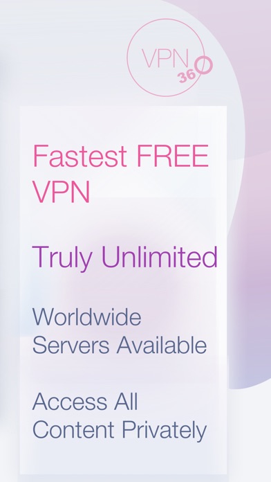 Hotspot VPN 360 Unlimited data screenshot 2