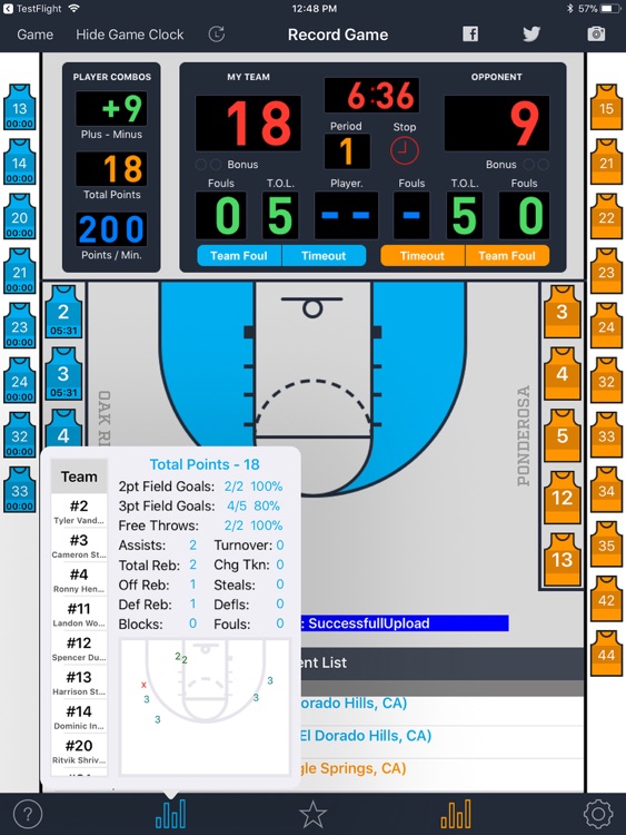 MaxStats - Basketball