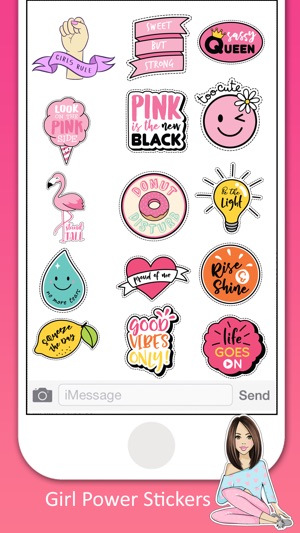 Women Power Stickers Pack