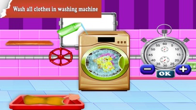 Home Washing Laundry Game screenshot 3