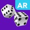 A simple to use app allows you to roll dice(s) on floor or table surface