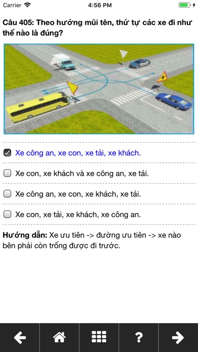 450 Câu Hỏi Lý Thuyết Lái Xe screenshot 3