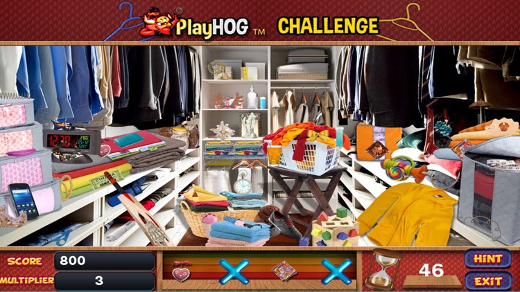 Open Closet Hidden Object Game