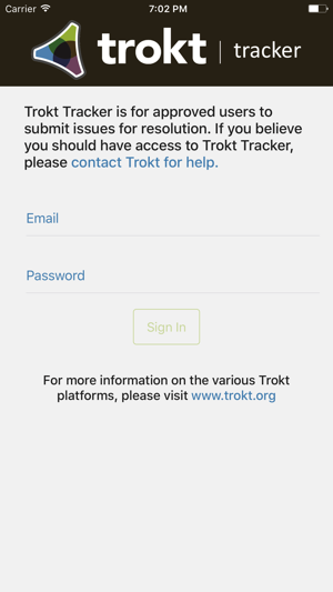 Trokt Tracker