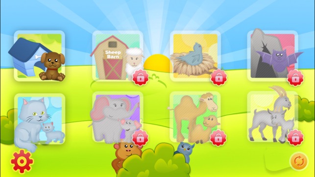 Animals Babies Puzzles Lite(圖4)-速報App