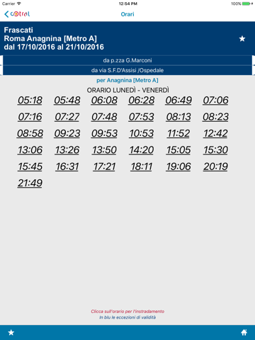 Cotral: trasporti nel Lazio screenshot 4