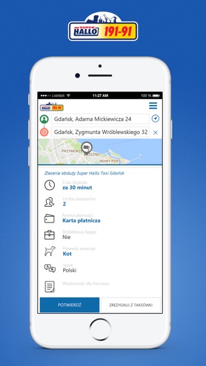 Super Hallo Taxi - Gdańsk(圖3)-速報App