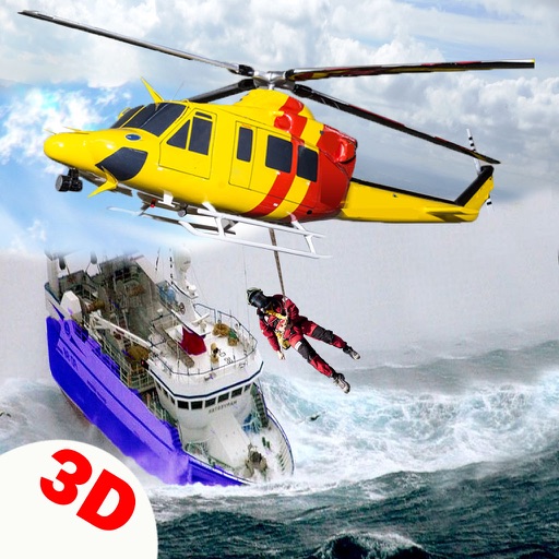 RC Helicopter Flying Emergency 3d icon