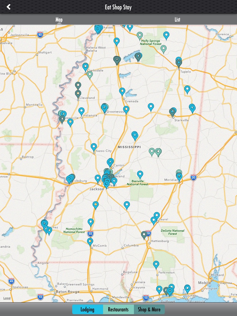 Mississippi Tour Guide screenshot 2