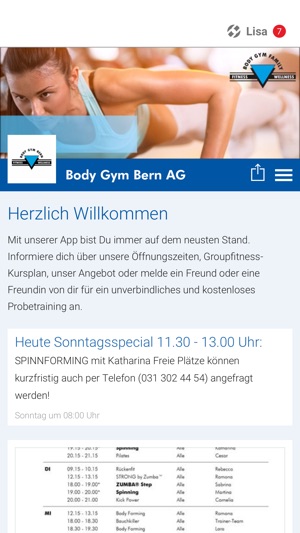 Body Gym Bern(圖1)-速報App