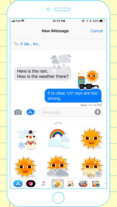 Sticker : Weather screenshot 2