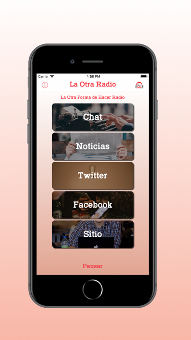 Screenshot #1 pour La Otra Radio