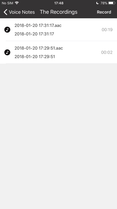 Voice Notes - Voice Memos screenshot 3