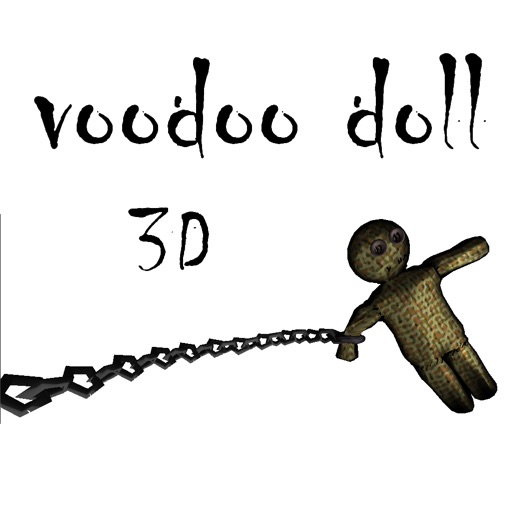 voodoo doll 3D Icon