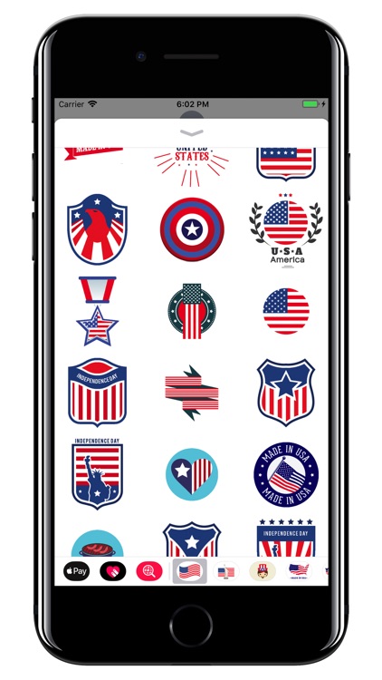 USA - American stickers screenshot-4