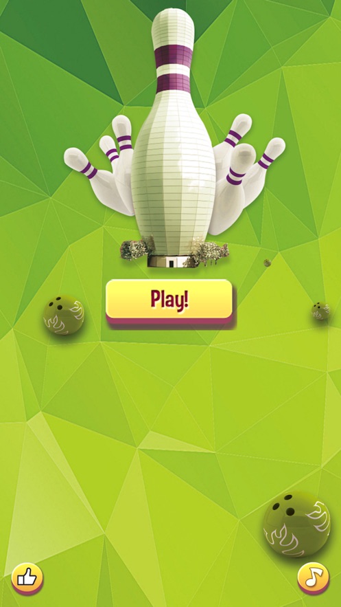 ios 应用应用描述 this is a new way to play bowling, letting the