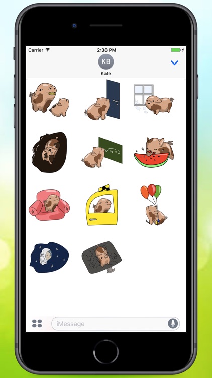 Cute Piggy Pig Stickers