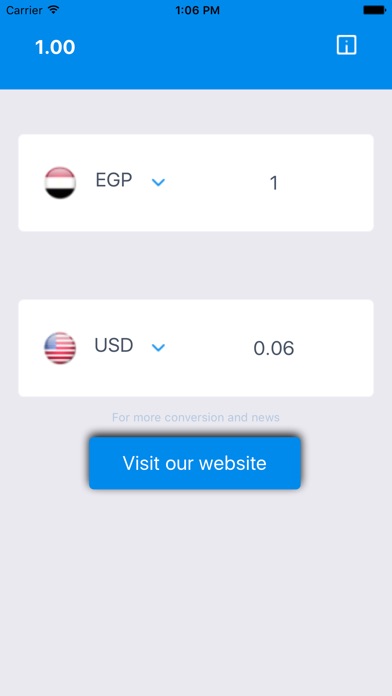 1.00 USD Currency Converter screenshot 3