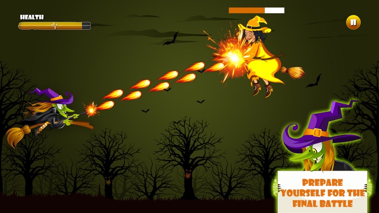 Angry Witch on Scary Run