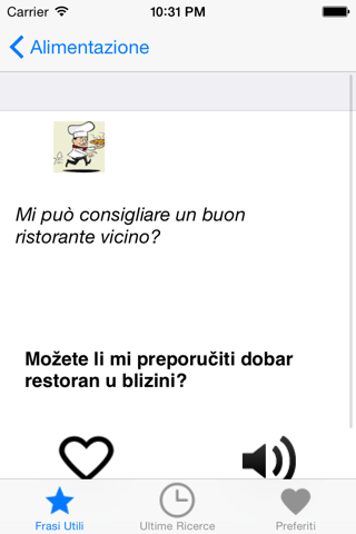 Frasi utili italiano-croato screenshot 4