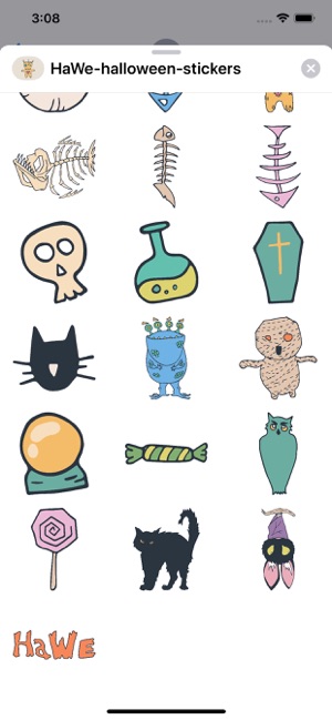 HaWe Halloween Stickers(圖7)-速報App