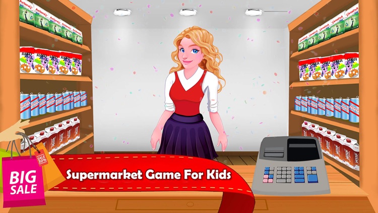 Supermarket Chain Cashier Girl