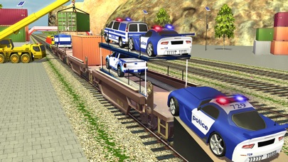Train Sim Police Car Transport screenshot 2