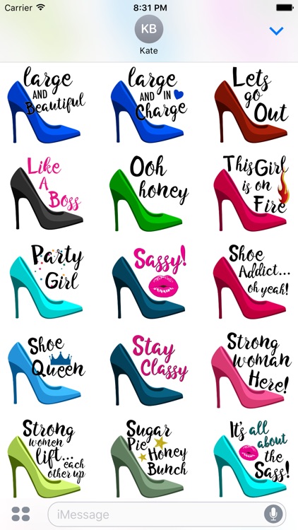 Stiletto Stickers screenshot-3